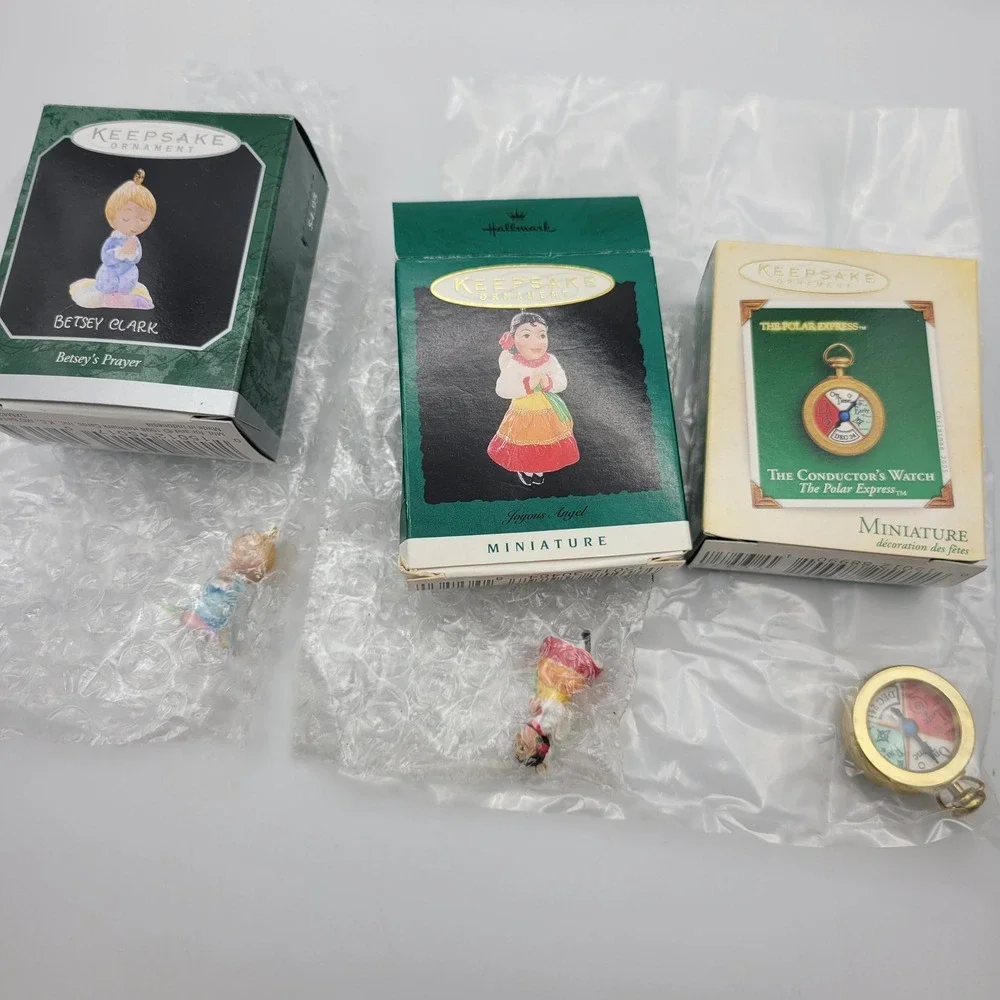 Hallmark Keepsake Christmas Ornaments Collection‎ Lot Collector Series Miniature
